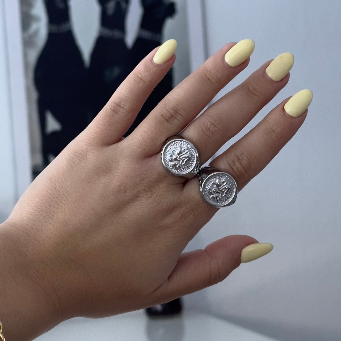 CALLIE SILVER RING