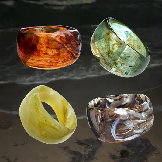 BAHÍA CHUNKY BANGLE SET