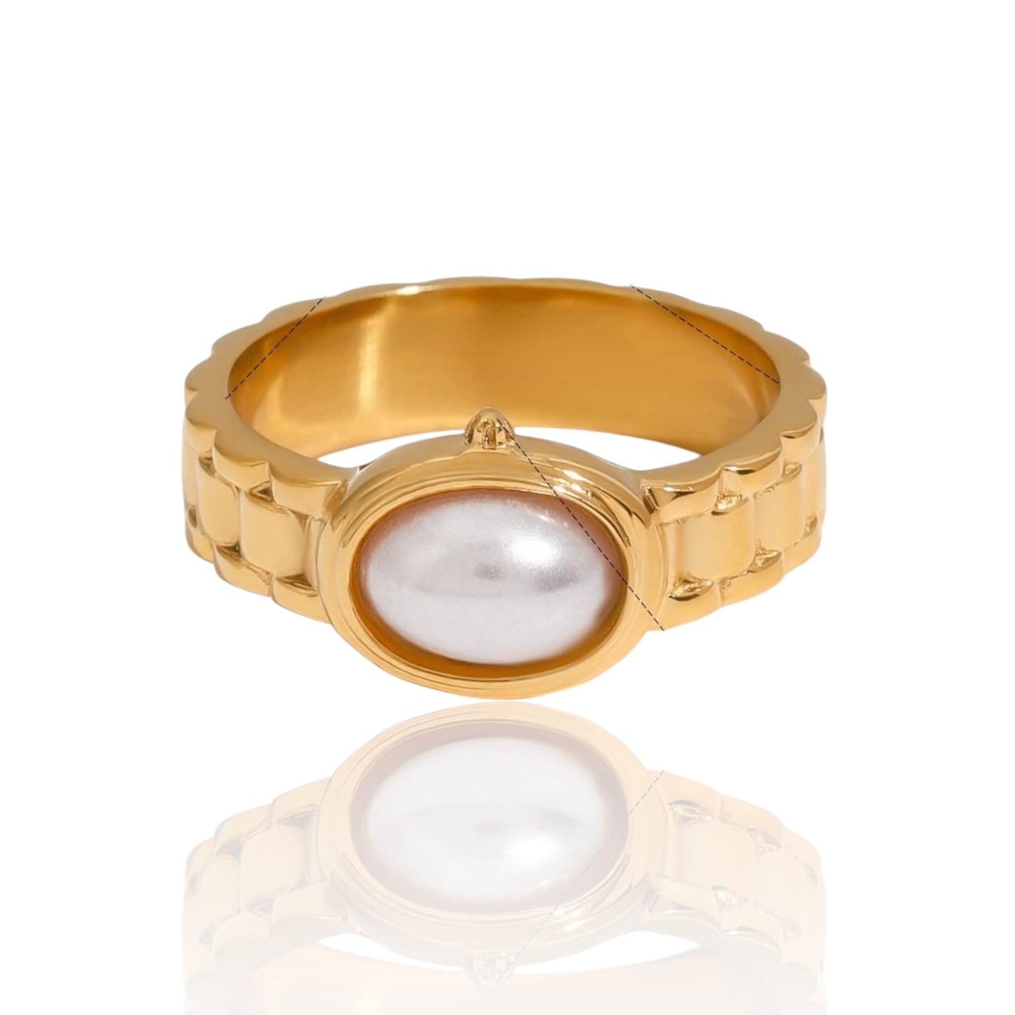 PEARLY BAND RING