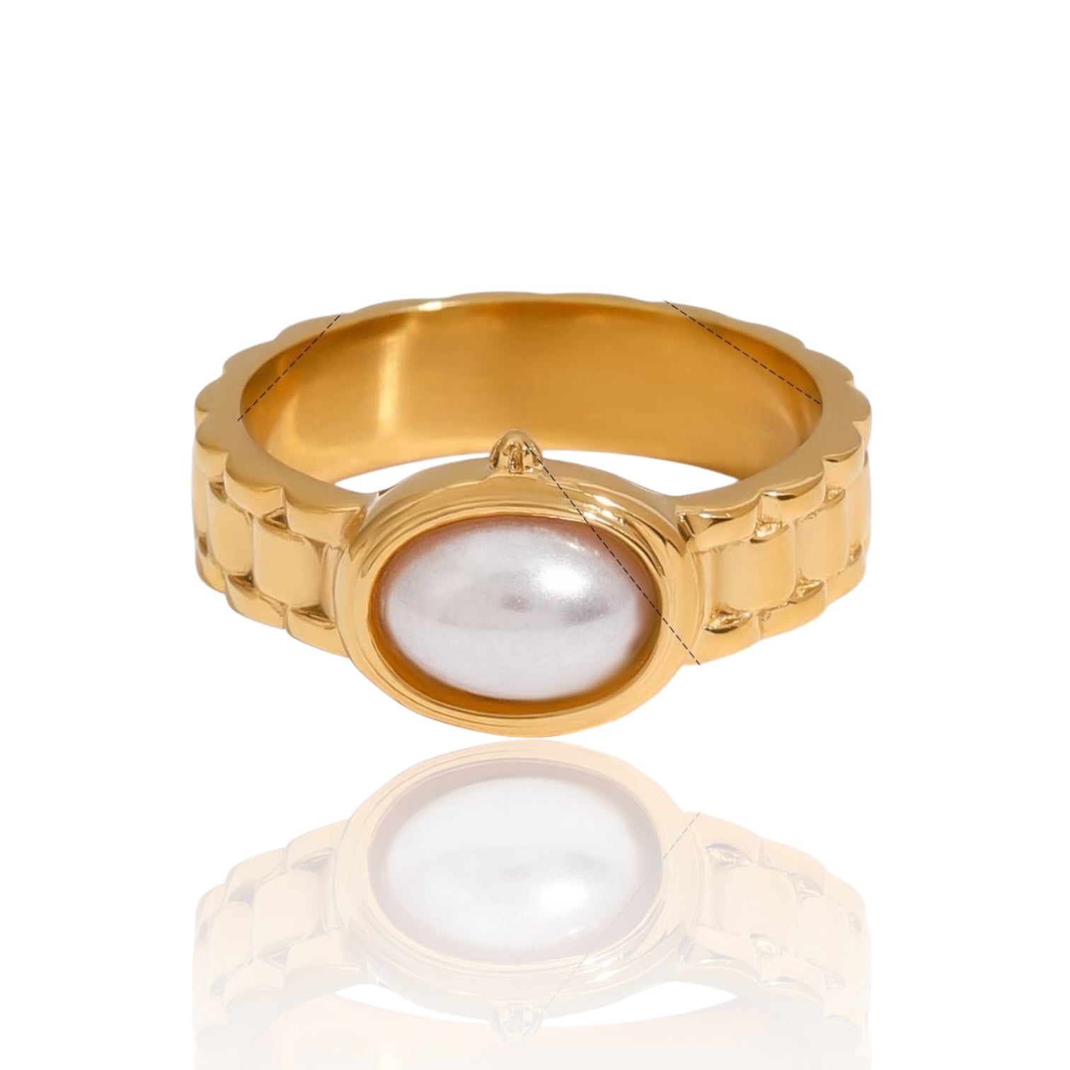 PEARLY BAND RING