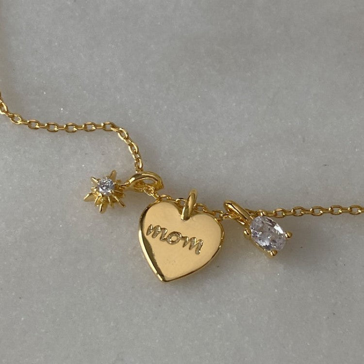 MOM CHARMED NECKLACE