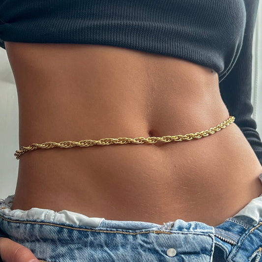 ROPE BELLY CHAIN
