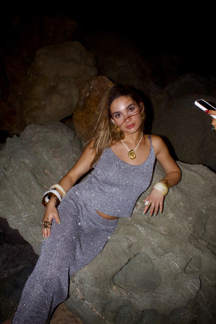 BAHÍA CHUNKY BANGLE - MUSTARD