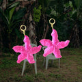 AMAPOLA PUERTORRIQUEÑA EARRINGS - PINK