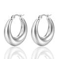 SILVER HOLLOW HOOPS