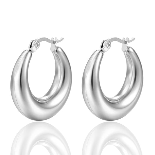 SILVER HOLLOW HOOPS