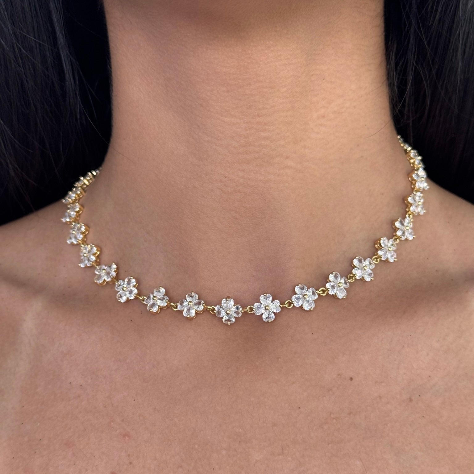 PETALIA DIAMOND NECKLACE