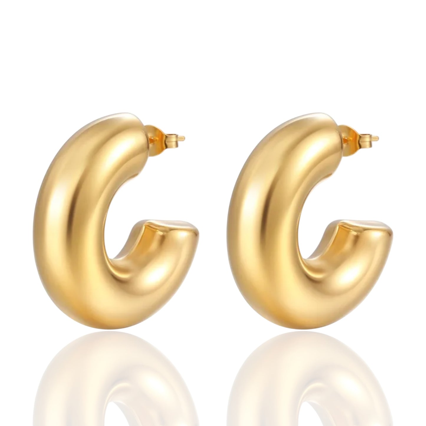 AVENUE GOLD HOOPS