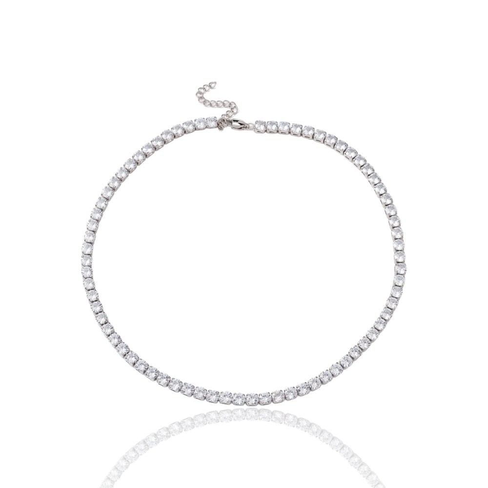 SILVER TENNIS CHAIN