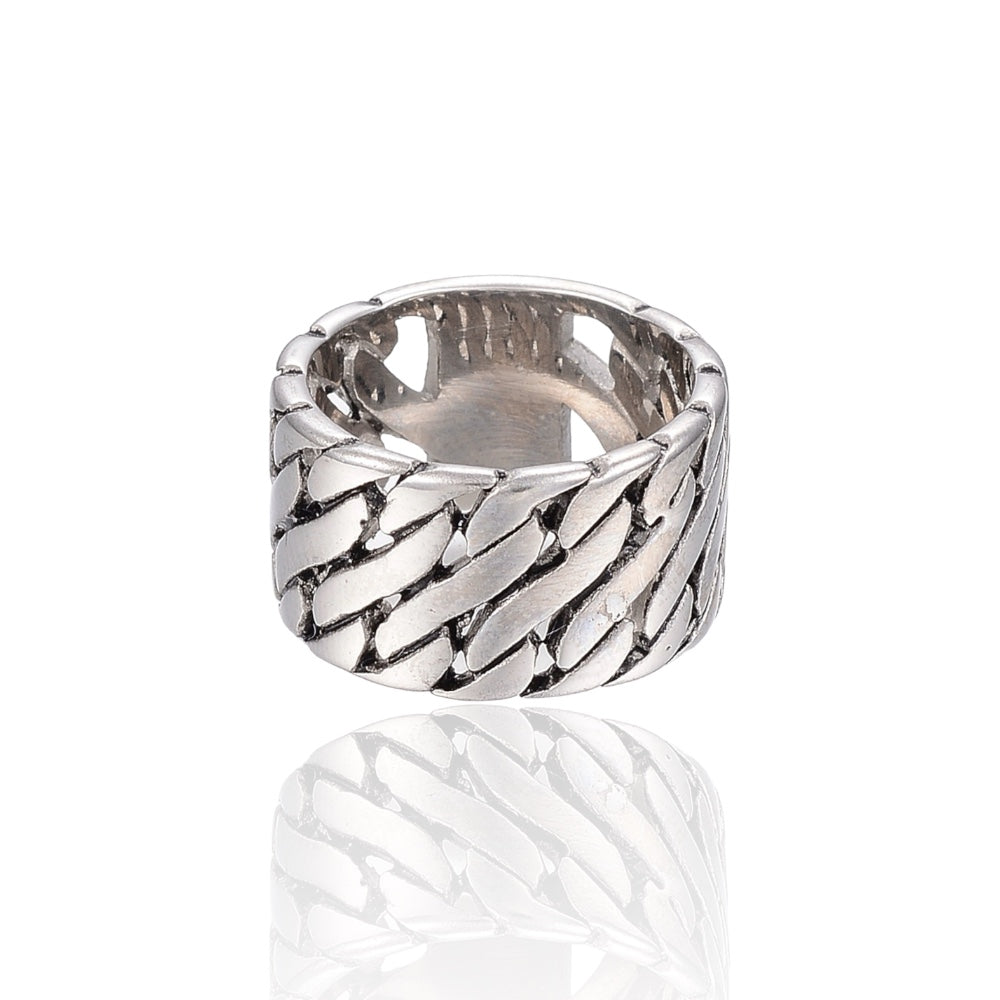 SWIVEL SILVER RING