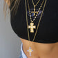 VIOLETTA CROSS NECKLACE