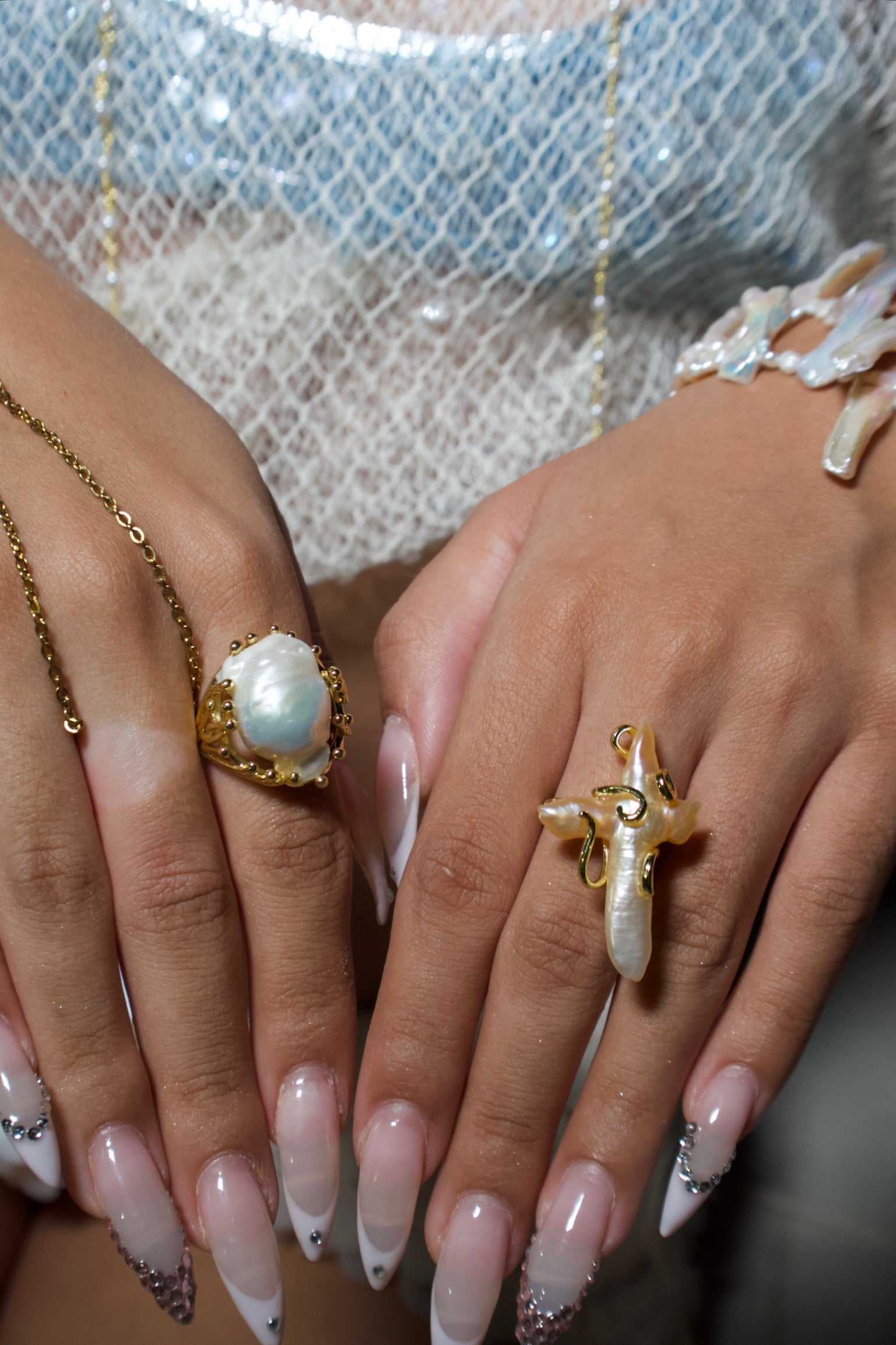 COASTAL PEARL RING