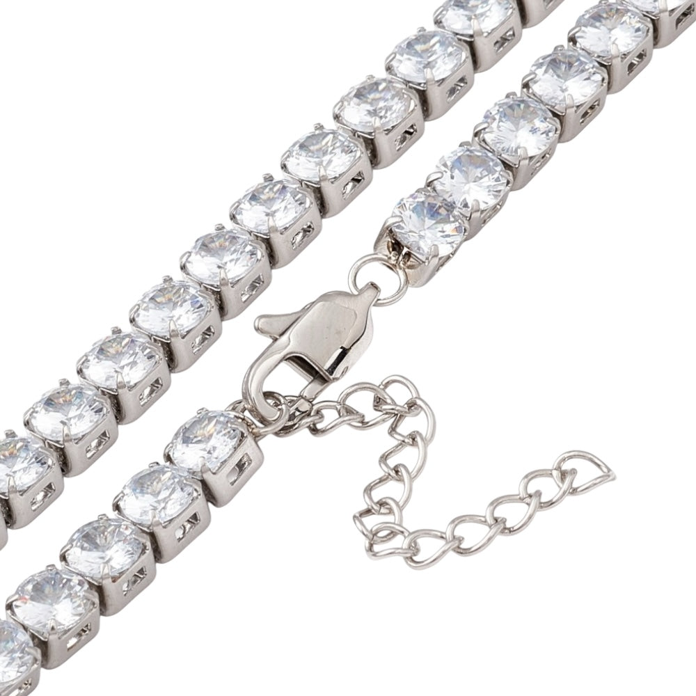 SILVER TENNIS CHAIN