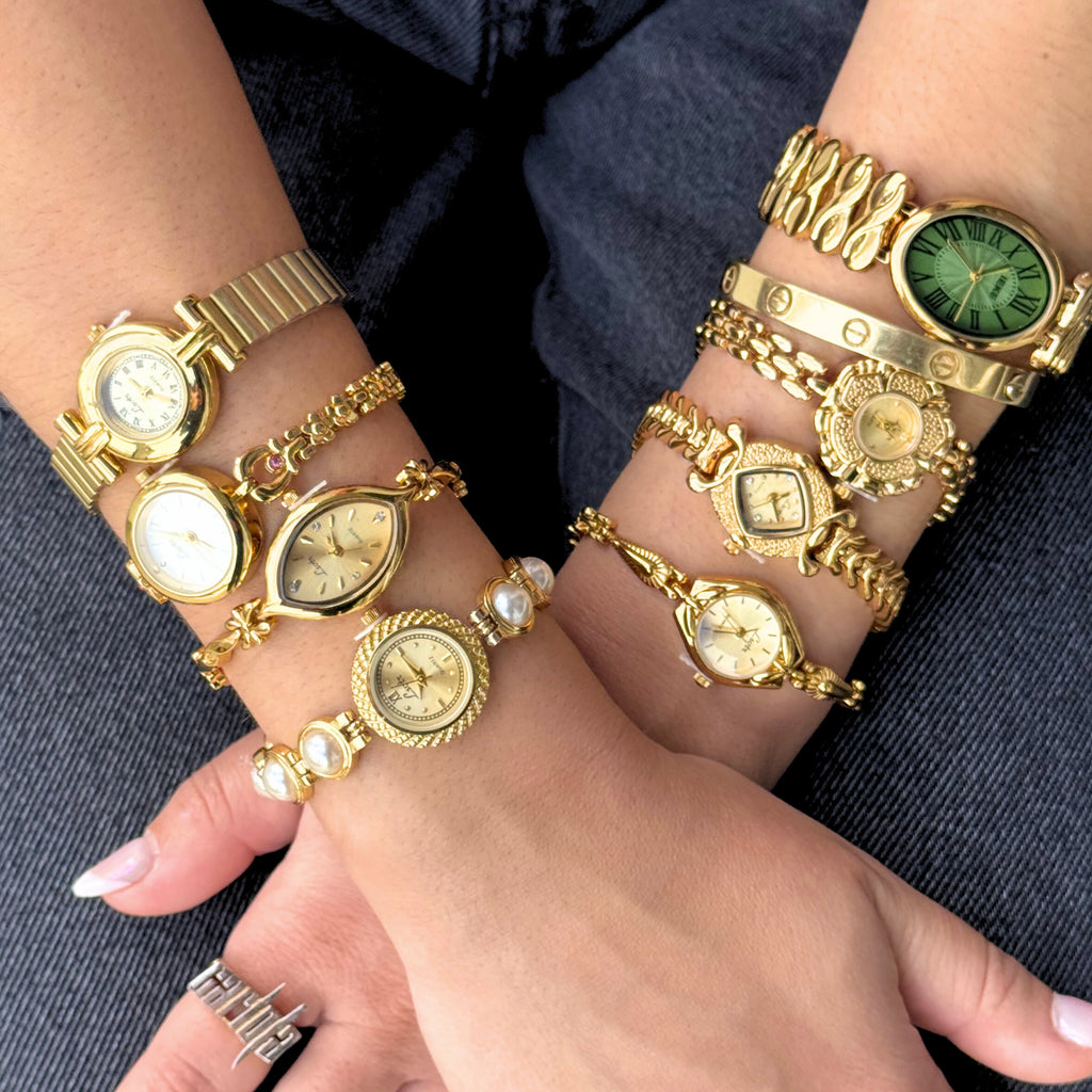 FLORA VINTAGE WATCH