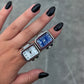 RECTANGLE WATCH RING