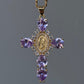VIOLETTA CROSS NECKLACE