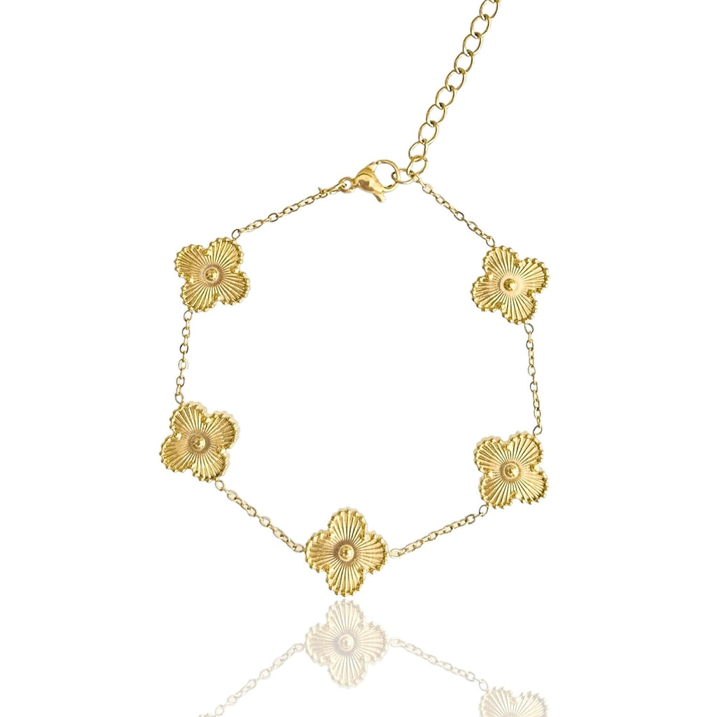 GOLD CLOVER BRACELET