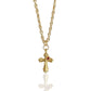 LARA CROSS NECKLACE