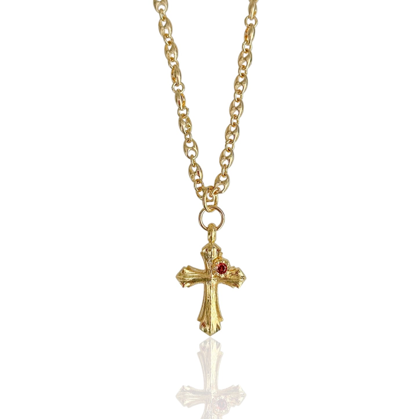 LARA CROSS NECKLACE