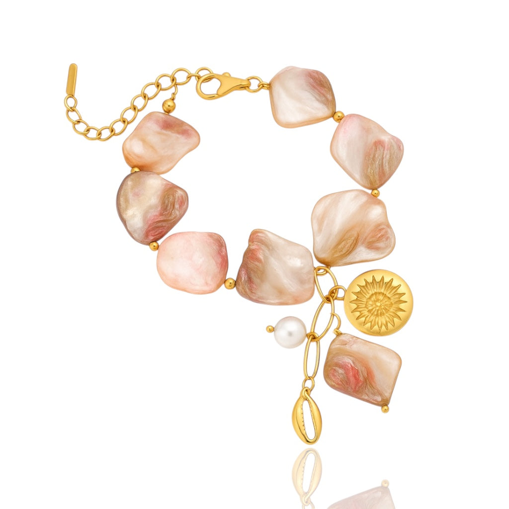 PINK PEARL BRACELET