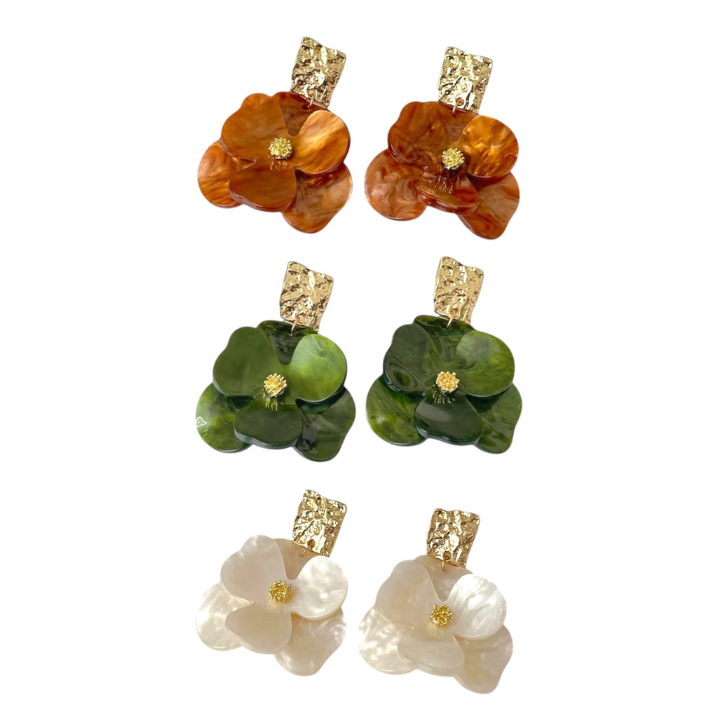 AELIA FLOWER EARRINGS