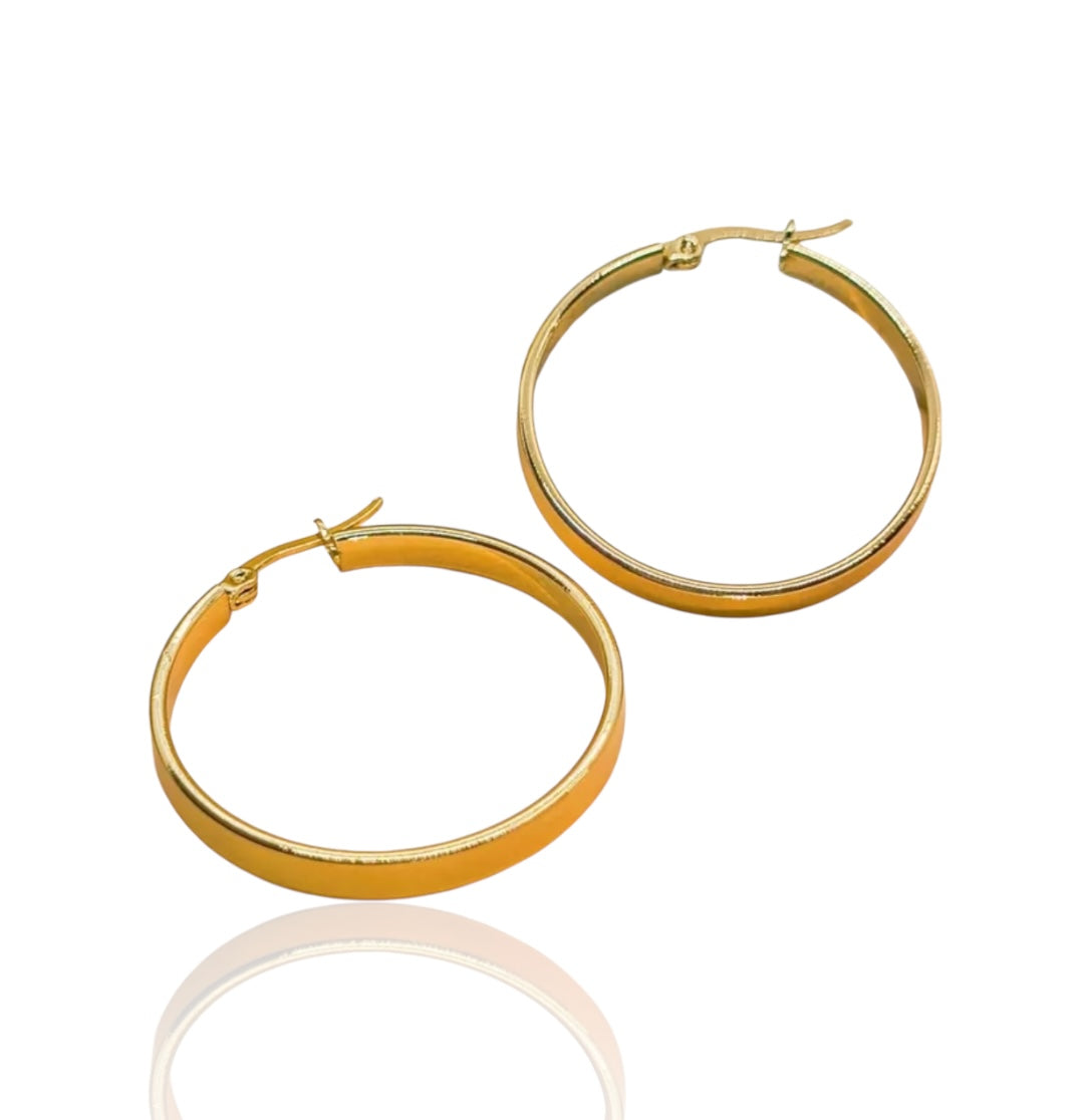 EVERYDAY GOLD HOOPS