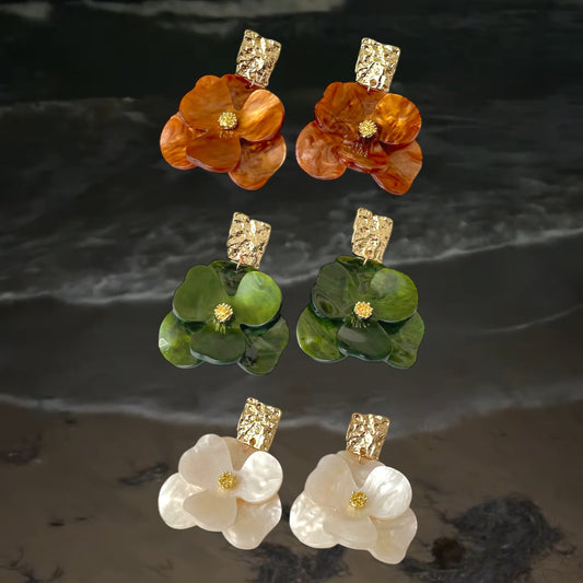AELIA FLOWER EARRINGS