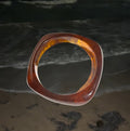 VINTAGE BANGLE - LIGHT BROWN