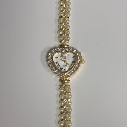 HEART VINTAGE WATCH