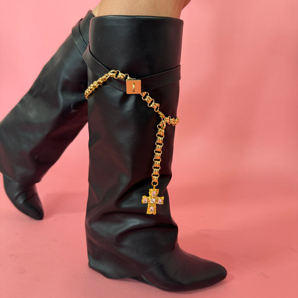 Mia Lariat Necklace - 18k Gold Plated Multiuse