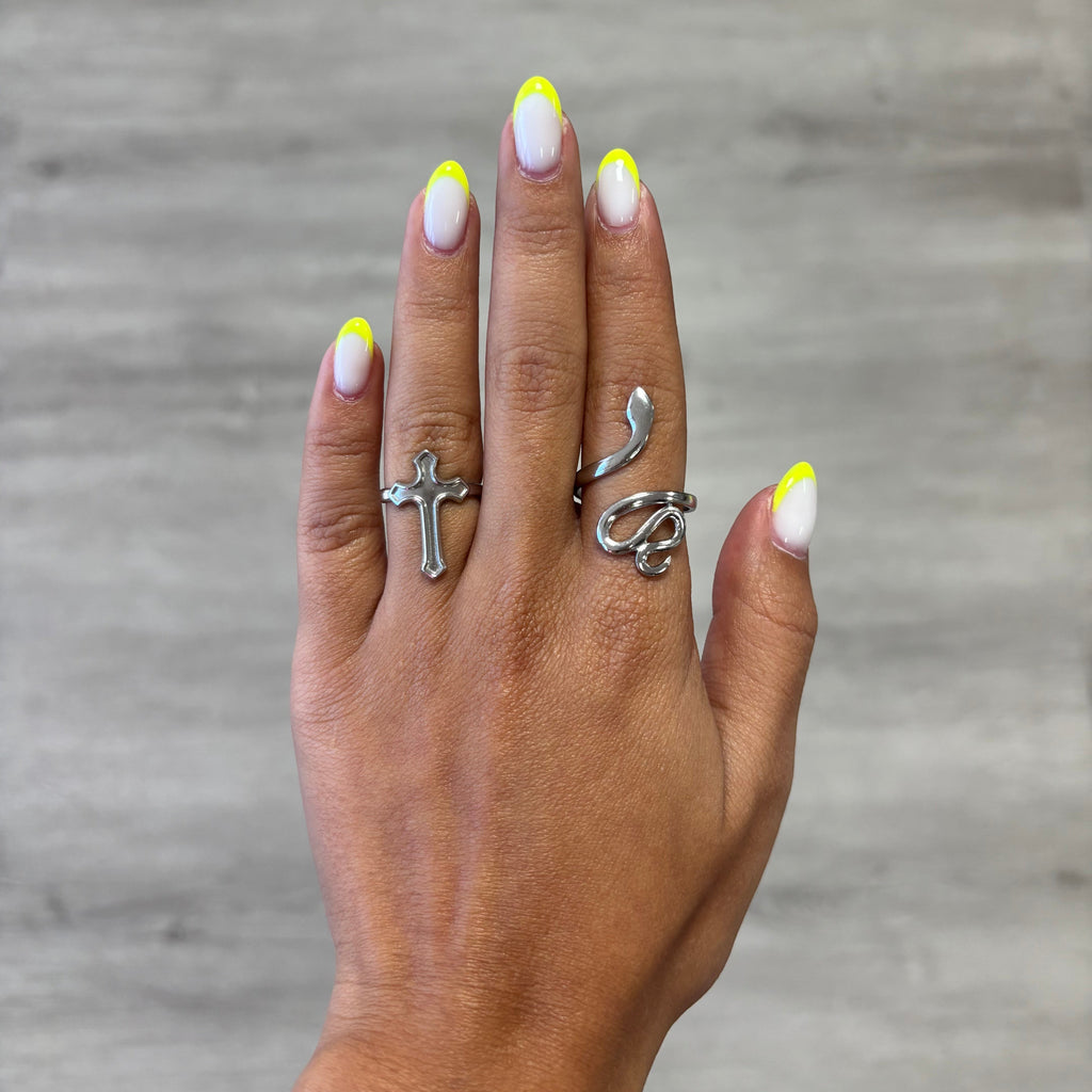 SNAKE SIVER RING