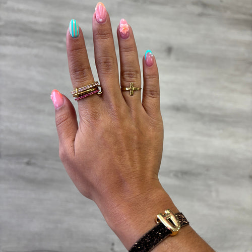 BLUSH SPINS RING