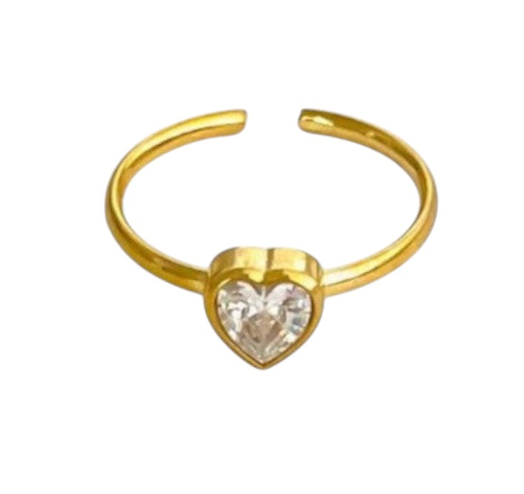 AMORE HEART RING