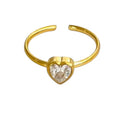 AMORE HEART RING