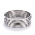 ISADORA SILVER BANGLE SET