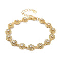 ZIRCONIA FLOWER BRACELET