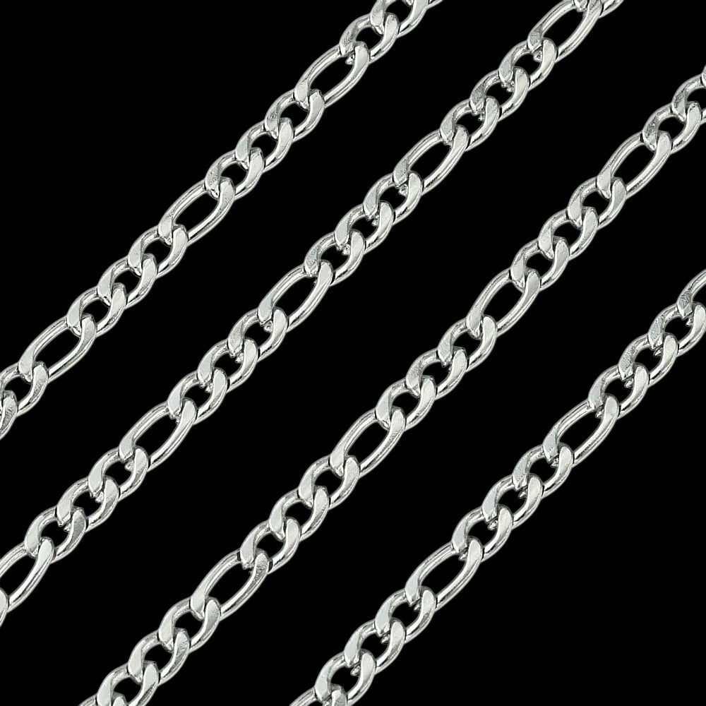 Silver Figaro Chain
