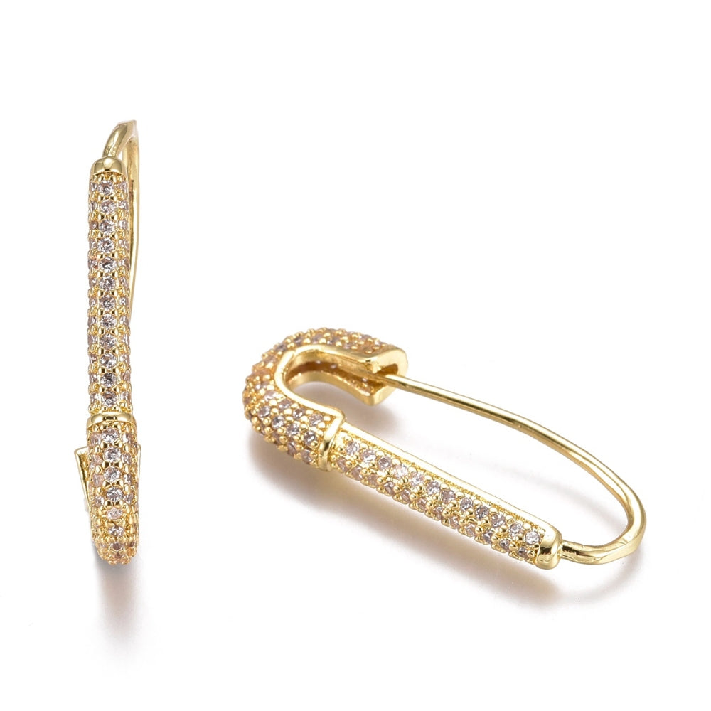 SAFETY PIN EARRINGS