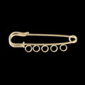 Safety Pin Brooch Charm