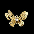 Textured Butterfly Charm