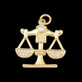 Law Balance Scale Charm
