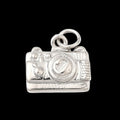 Silver Camera Charm