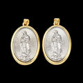 Two-tone Religious Medal