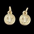 San Benito Mini Round Medal Charm