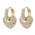 HEART PAVÉ HUGGIES
