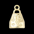 LV-Style Purse Charm