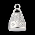 Silver Purse Charm