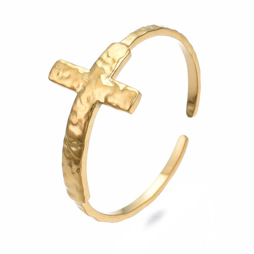 BENEDETTA CROSS RING