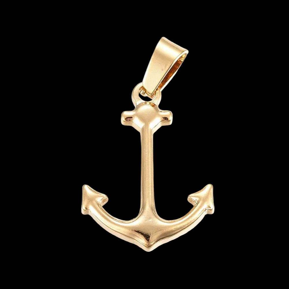 Large Stainless Steel Anchor Charm