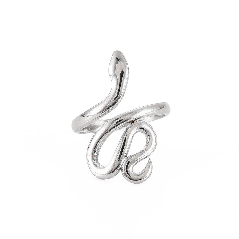 SNAKE SIVER RING